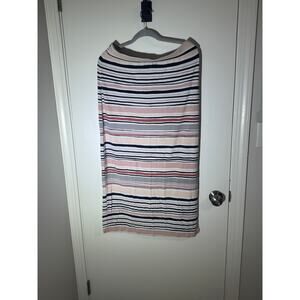 Liz Claiborne Studio Striped Pull-On Skirt
